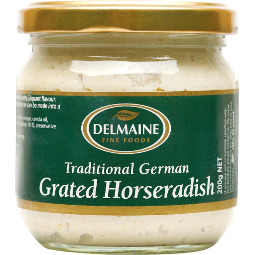 DELAMINE HORSERADISH SAUCE 200G