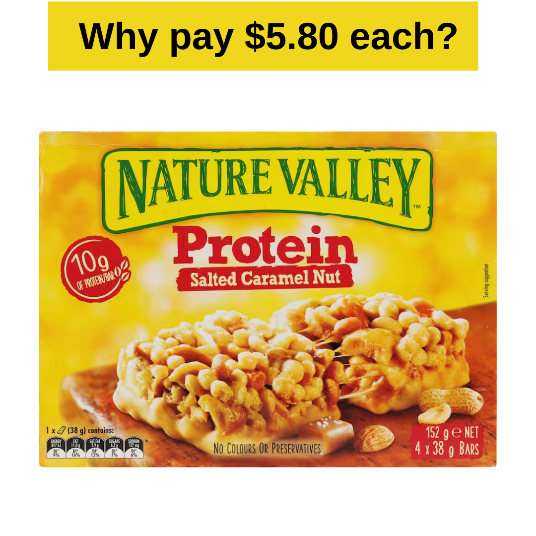 Nature Valley Protein Salted Caramel Nut Bar 152g