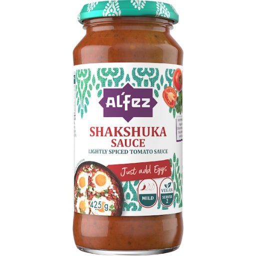 AL FEZ SHAKSHUKA TOMATO SAUCE MILD 425G