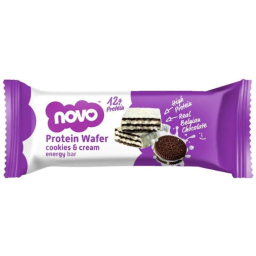 NOVO PROTEIN WAFER COOKIES & CREAM 40G