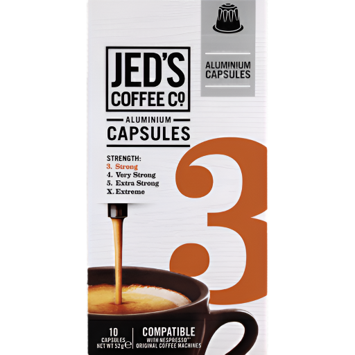 Jeds - No. 3 Coffee Capsules 10pk