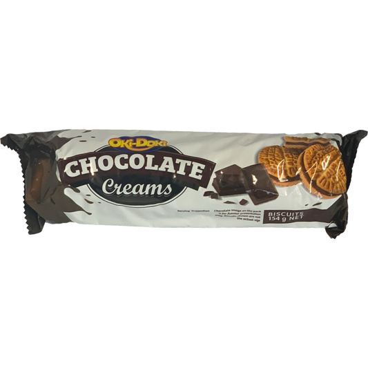 OKI DOKI CHOCOLATE CREAMS 154G
