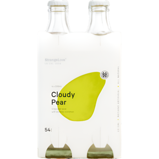 STRANGELOVE CLOUDY PEAR & CINNAMON 4PK (4X300ML)