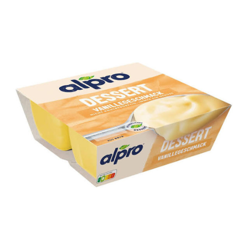 ALPRO PLANT-BASED VEGAN DESSERT VANILLA 4PK