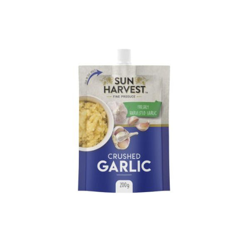 Sun Harvest - Crushed Garlic 200g