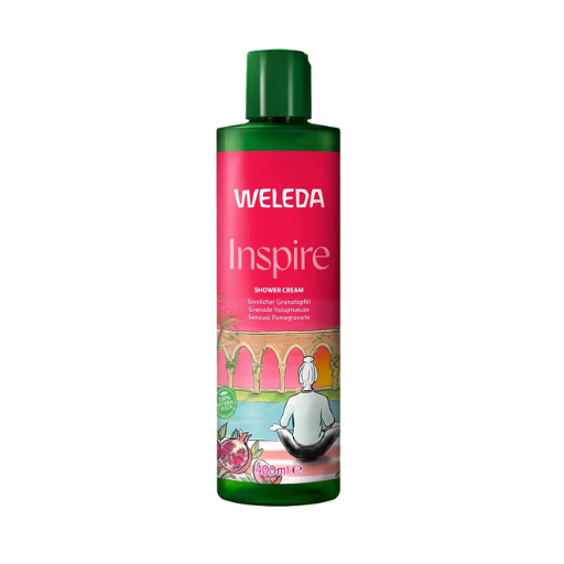 WELEDA POMEGRANATE INSPIRE SHOWER CREAM BODY WASH 400ML