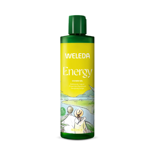 WELEDA ENERGY SHOWER GEL BODY WASH 400ML