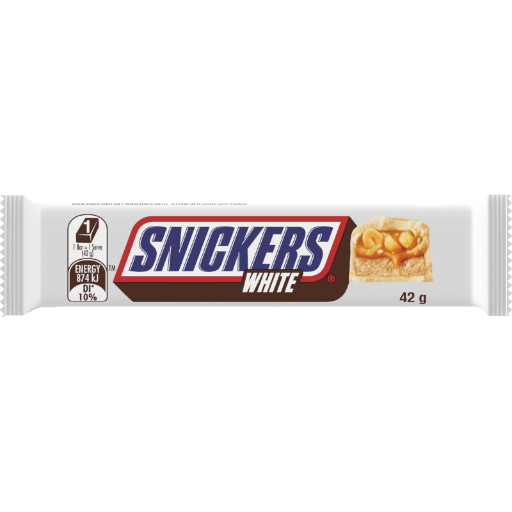 SNICKERS WHITE 42G