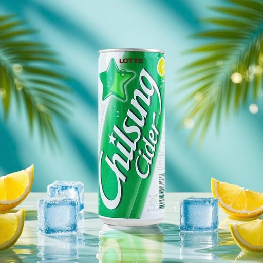 LOTTE CHILSUNG CIDER LEMON LIME SODA 6PK