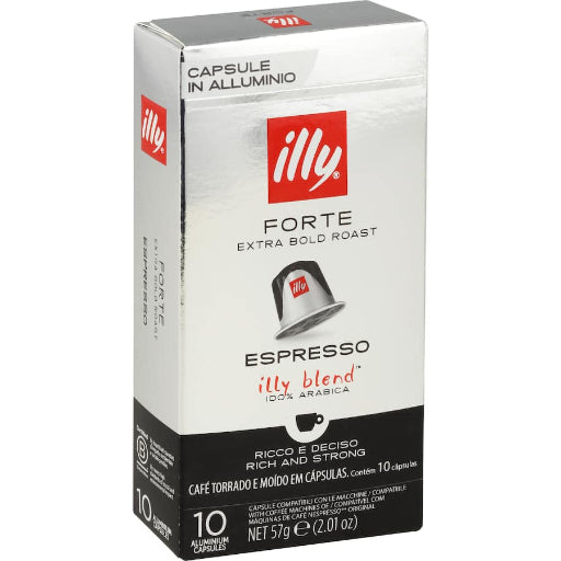 ILLY CAPSULES ESPRESSO FORTE 10PK