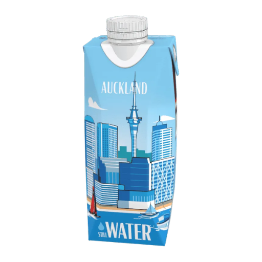 AQUALY STILL WATER CARTON CITY PROJECT AUCKLAND EDITION  500ML