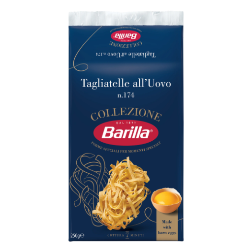 BARILLA COLLEZIONE TAGLIATELLE ALL'UOVO N. 174 PASTA 250G