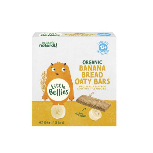 LITTLES BELLIES OATY BARS BANANA BREAD 150G