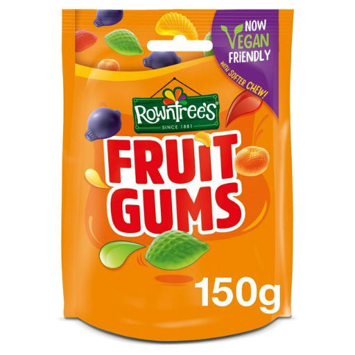 ROWNTREE FRUIT GUMS 150G