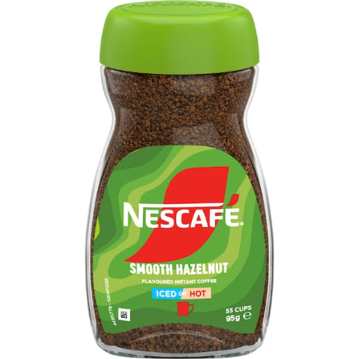 NESCAFE CLASSIC SMOOTH HAZELNUT COFFEE 95G