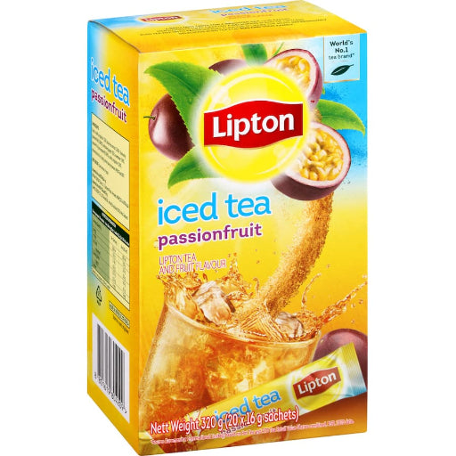LIPTON ICED TEA PASSIONFRUIT SACHETS 20S 280G