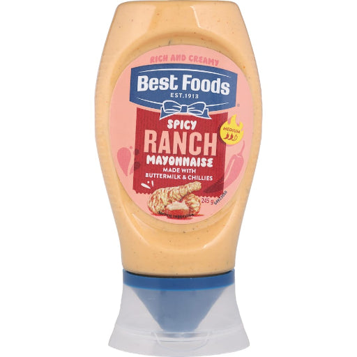 BEST FOODS SPICY RANCH MAYO 245G