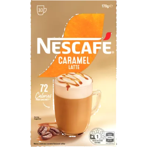 NESCAFE CARAMEL LATTE 10PK