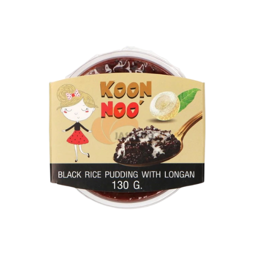KOON NOO BLACK RICE PUDDING WITH LONGAN 130G