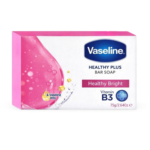 VASELINE SOAP BAR HEALTHY BRIGHT 75G