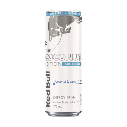 RED BULL COCONUT EDITION SUGAR FREE COCONUT & BERRY ENERGY DRINK 473ML