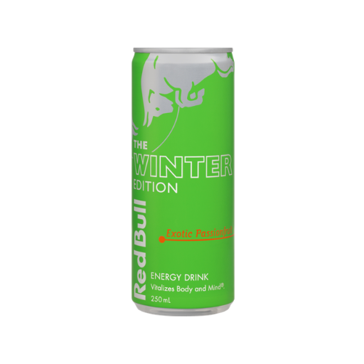 RED BULL ENERGY DRINK EXOTIC PASSIONFRUIT 250ML
