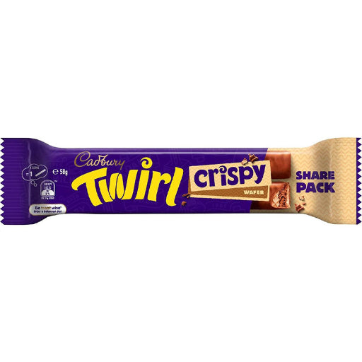 CADBURY TWIRL CRISPY 58G