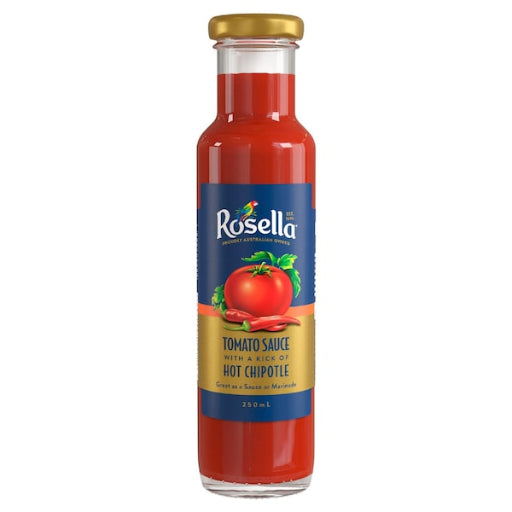 ROSELLA TOMATO SAUCE WITH HOT CHIPOTLE 250ML