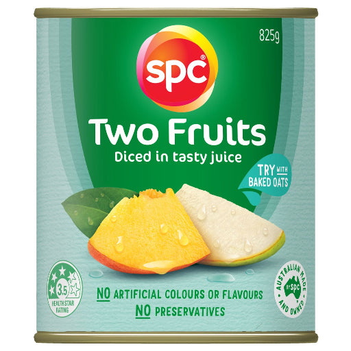 SPC TWO FRUITS IN JUICE 425G