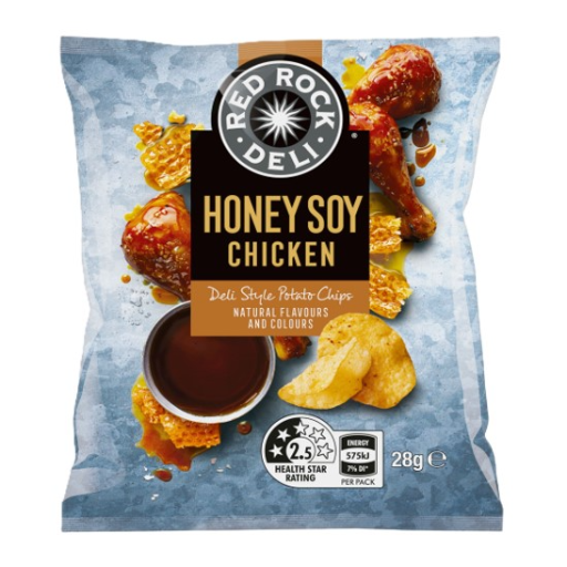 RED ROCK DELI HONEY SOY CHICK 28G