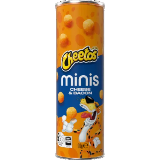 CHEETOS CHEESE & BACON CAN 90G