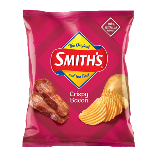 SMITHS CRISPY BACON CHIPS 80G