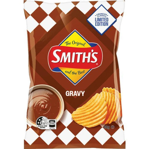 SMITHS CHIPS GRAVY FLAVOUR 80G