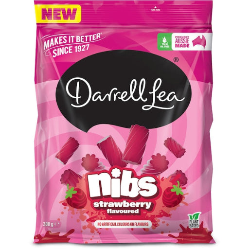 DARRELL LEA NIBS STRAWBERRY 200G