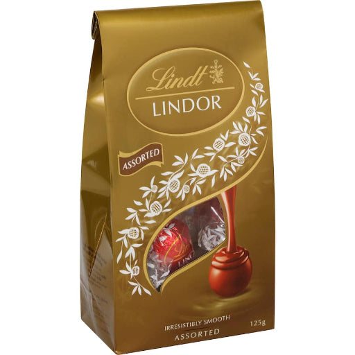 LINDT LINDOR ASSORTED 125G