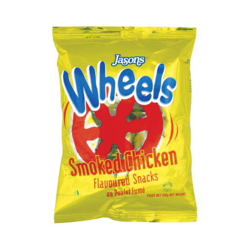 JASONS WHEELS SMOKED CHICKEN 200G