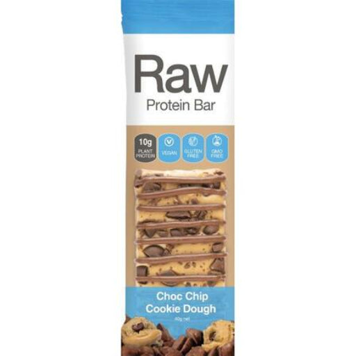 PROTEIN BAR RAW CHOC CHIP COOKIE DOUGH 40G