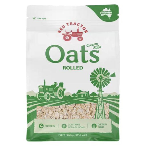 RED TRACTOR ROLLED OATS CREAMY STYLE 500G