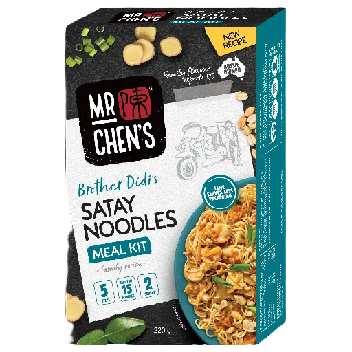 MR CHENS SATAY NOODLES KIT 220G