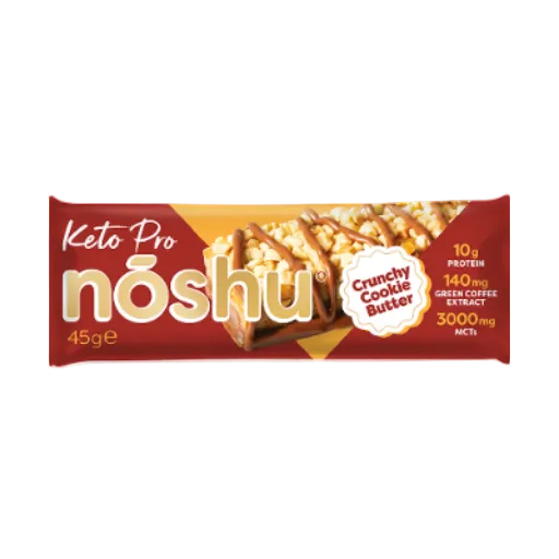 NOSHU PROTEIN KETO PRO BAR CRUNCHY COOKIE BUTTER 45G
