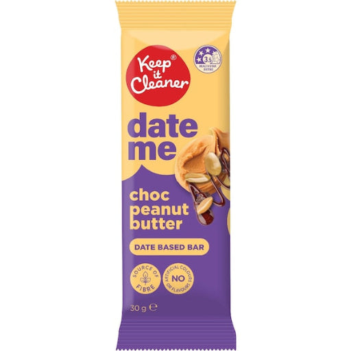 KEEP IT CLEANER DATE ME CHOC PEANUT BUTTER 30G