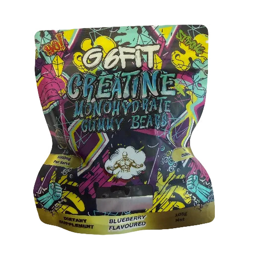 G6FIT CREATINE GUMMY BEARS BLUEBERRY 100G