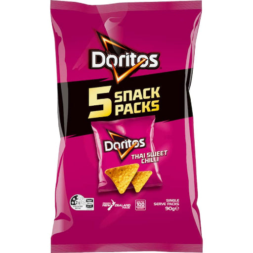 DORITOS SWEET CHILLI 5PK 90G