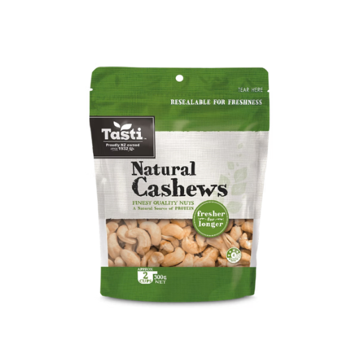 TASTI NATURAL CASHEWS 300G