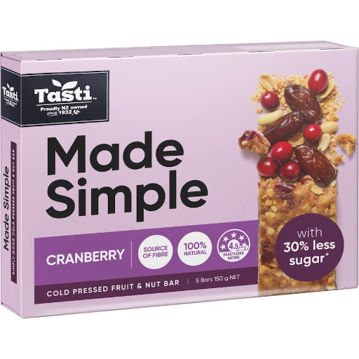 TASTI MADE SIMPLE CRANBERRY 150G