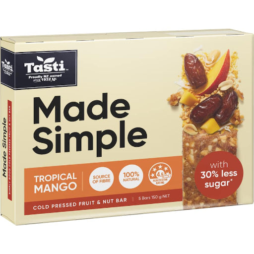 TASTI MADE SIMPLE TROPICAL MANGO 150G