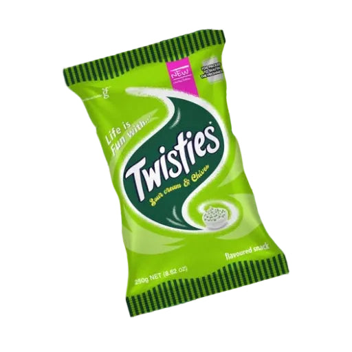 TWISTIES SOUR CREAM 250G