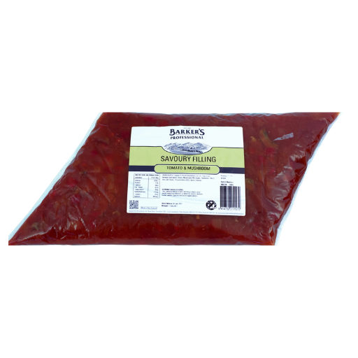 BARKERS TOMATO & MUSHROOM SAVOURY FILLING 1.25KG
