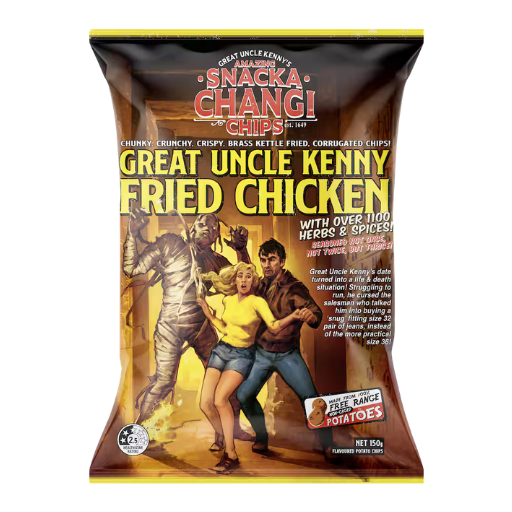 SNACKACHANGI CHIPS FRIED CHICKEN 150G