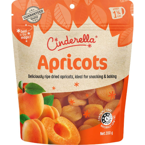 CINDERELLA APRICOTS 200G
